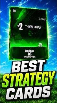 The BEST Strategy Items in Madden 27 Ultimate Team!
