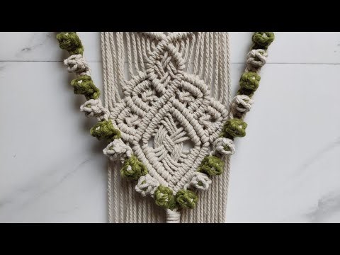 Beautiful Macrame Wall Hanging | Macrame Wall Hanging Tutorial | DIY Boho Macrame Wall Hanging