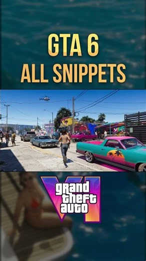 Grand Theft Auto VI: Gameplay Compilation #gta6 #gta6trailer #gta #gaming #gta5