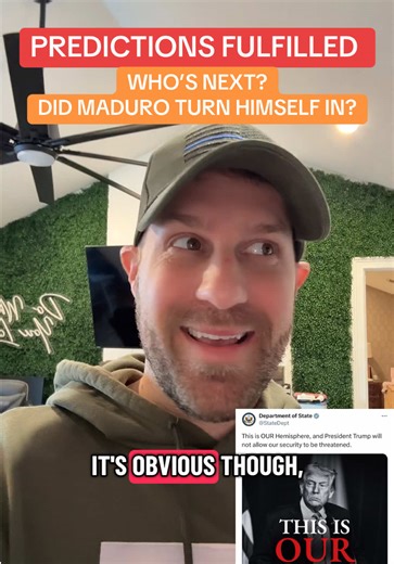 Predictions made for upcoming military action by the United States against adversarial countries in the western hemisphere. Did Nicolas Maduro turn himself in? The plan to position ourselves against China and Russia. #p#politicst#trumpc#cubac#colombiav#venezuela🇻🇪D@Dylan PageT@Team TrumpF@Fox News