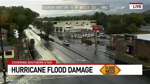 Hurricane residents near Gould Wash urged to evacuate as heavy rains fall in Southern Utah