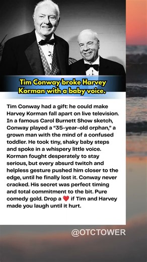 Tim Conway’s “35-Year-Old Orphan” Sketch Destroyed Harvey Korman
