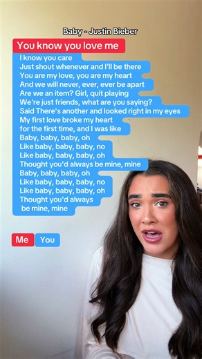 Baby - Justin Bieber lyrics & duet cover (sing along)
