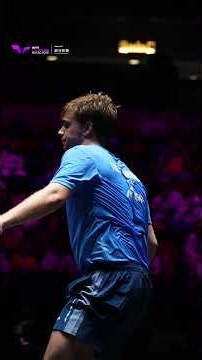Reflections from Truls on an incredible win tonight 🎤💭 #WTTMacao #TableTennis