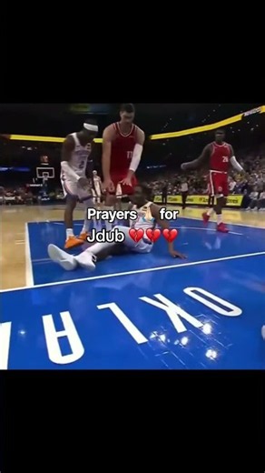 DEVASTATING NEWS for OKC‼️‼️ Prayers for J-DUB 🙏🏻🙏🏻💔#JalenWilliams #OKCThunder #JDub #NBA #ThunderUp