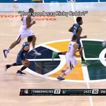 How good was Ricky Rubio#rickyrubio #NBA #basketball #fyp