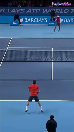 Federer at his very best ⚡ #federer #tennisrally #tennisplayer