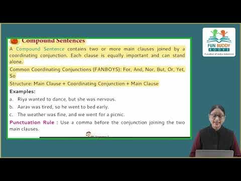 Ch 14 | Fun Buddy Books | Fun With Grammar | Class 7 | Simple, Compound And Complex Sentences |