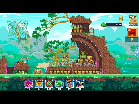 Level 3-4 – Angry Birds Friends No Power-Up Challenge (T-1736) | 3 Stars Gameplay – Apr 20