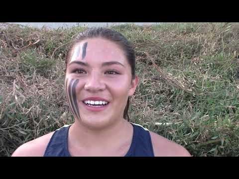 Lillian Wilson of Sherman Oaks Notre Dame 1st Invitational Shot Put, 2nd Discus Throw Mt. SAC Relays