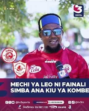 MECHI YA LEO NI FAINALI, SIMBA ANA KIU YA KOMBE