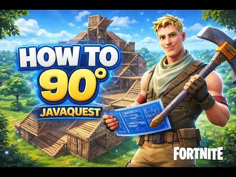 TUTORIAL ON HOW TO DO 90° IN FORTNITE FOR BEGINNERS