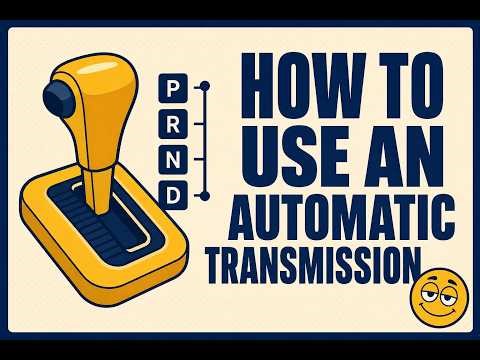How To Use An Automatic Transmission For Beginners
