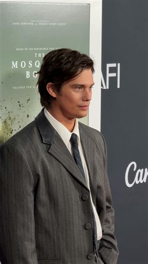 Nicholas Galitzine on the red carpet for the AFI Fest premiere of "The Mosquito Bowl" https://t.co/BzoqGx58vM