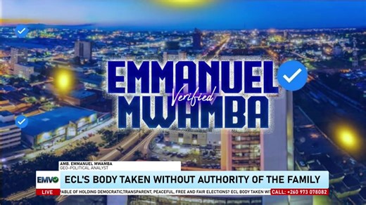 LIVE NOW; THE mortal remains of Zambia's Sixth President, Dr. Edgar Chagwa Lungu have been removed from the funeral home without consent or authority of the family. call now; 0973078082 | Emmanuel Mwamba