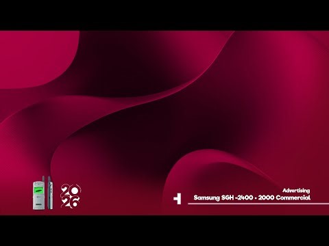 Advertisement • Samsung SGH-2400 April 2000 Commercial