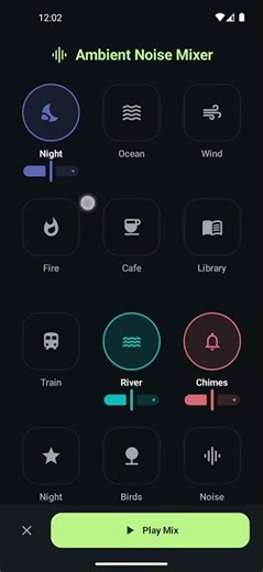 Built an Ambient Noise Mixer App with Jetpack Compose #android #appdevelopment #coding