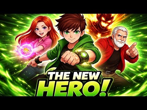 Superhero 😱 Amazing Story in Hindi #ben10alienforce 