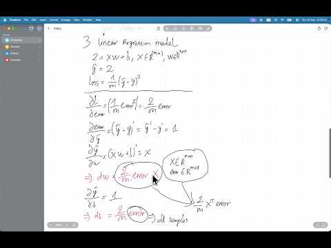 Live coding: Linear regression