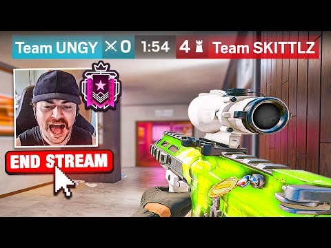 I Made This CHAMP Streamer End Stream... (RAGE QUIT)