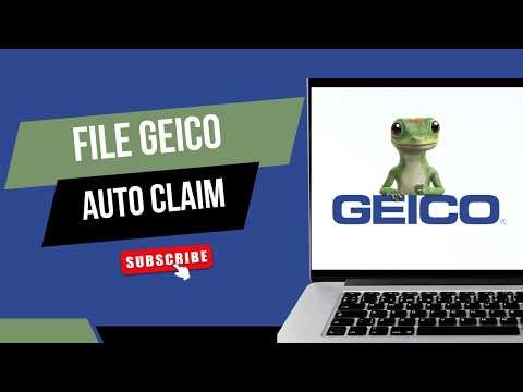HOW TO FILE AN AUTO CLAIM WITH GEICO ONLINE