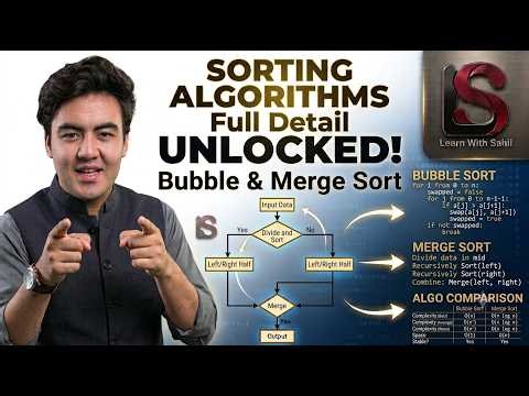 Mastering Sorting Algorithms: Bubble Sort & Merge Sort | IGCSE Chapter 7