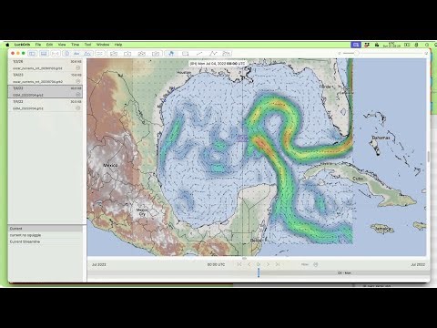 How to Obtain Historic OSCAR Currents in Grib Format