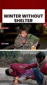 Winter Without Shelter | Homeless Struggle In Harsh Cold #WinterWithoutShelter