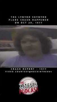 Lynyrd Skynyrd's plane crashed 49 years ago on Oct 20, 1977 killing 6 & injuring 20 others