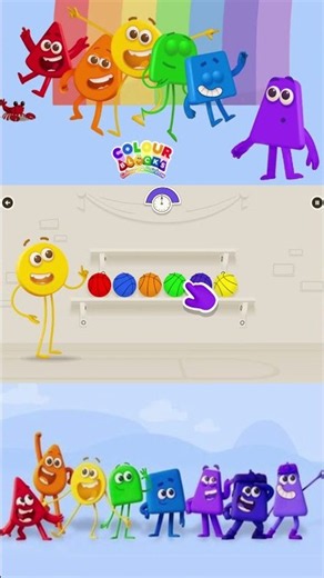 The Colourblocks Friends #39 - Learn Colours for Toddlers - Colourblocks by Cbeebies