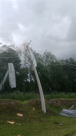 Efectos del tornado en Requínoa