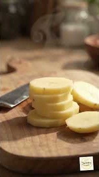 Golden Butter Fried Potatoes 🧈 ASMR Cooking #yumistry