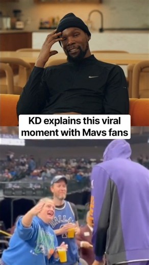 KD reveals what these fans said to him 😭 (via ‪@TheBoardroom‬)