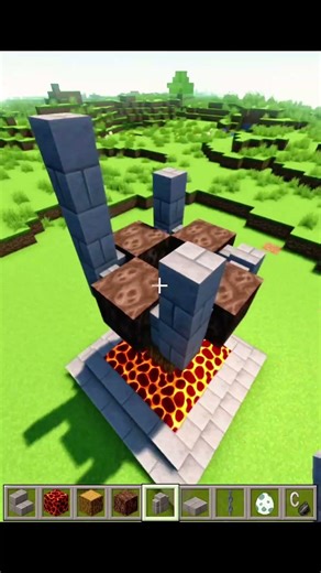 This Defense Tower is INSANE in Minecraft 💥 #shorts