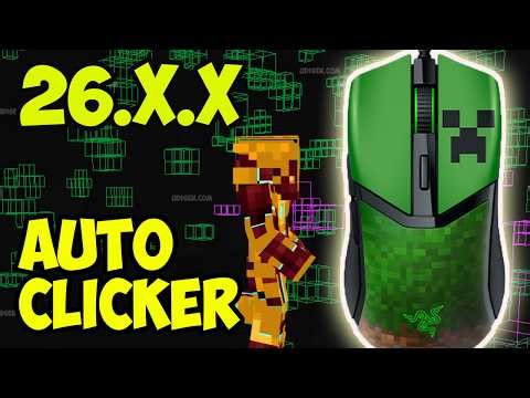 Cheats for Minecraft 26.1.2 - AUTO CLICKER cheat 26.x.x FULL REVIEW (Quilt)