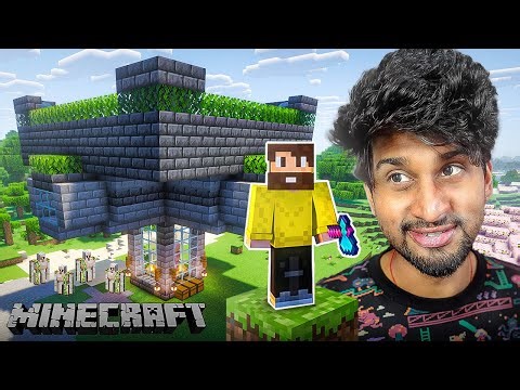 NEW HUGE IRON FARM IN ENGINEER WORLD | MINECRAFT