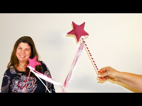 DIY Fabric Fairy Wand // Create something magical out of Fabric