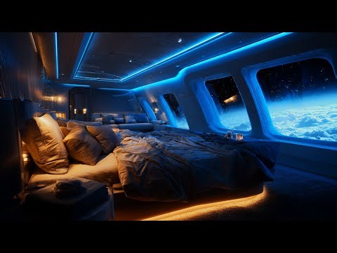 Sleep Peacefully on a Plane | Airplane Ambience ASMR for Relaxation