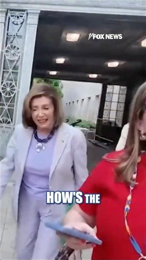 Pelosi DODGES reporter after husband charged with misdemeanor #foxnews #shorts #democrats