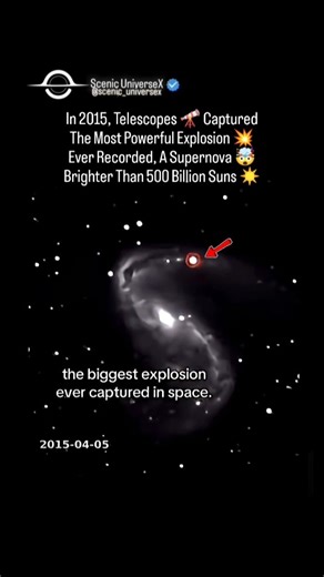 The Biggest Explosion 💥 Ever Captured In Space 🚀 #viral #shorts
