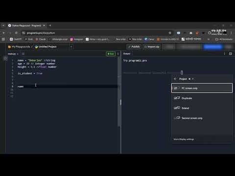 Python Basics for Beginners | Class 1: Variables, Data Types & Operators (Full Course 2026)