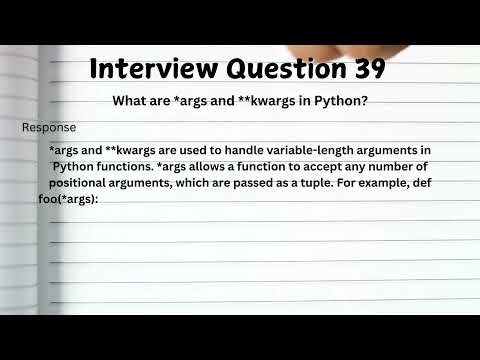 TOP 50+ Python Interview Questions & Answers | Freshers & Experienced Candidates | Crack Interviews