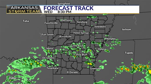 Arkansas Storm Team forecast: Some showers & cooler air