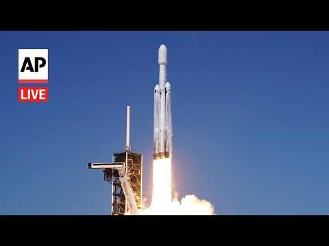 LIVE: SpaceX Falcon Heavy rocket launches Viasat satellite
