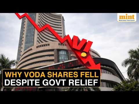 Why Vodafone Idea Shares Fell Despite Govt Relief On AGR | Explained