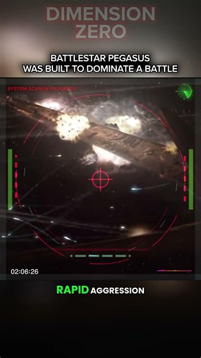 How Battlestar Pegasus Won Through Overwhelming Force