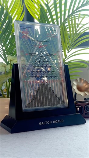 The Galton Board: How Randomness Creates Perfect Order (Normal Distribution Explained