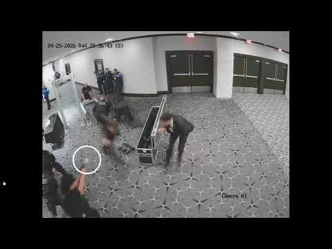 Video released of armed man storming White House correspondents’ dinner
