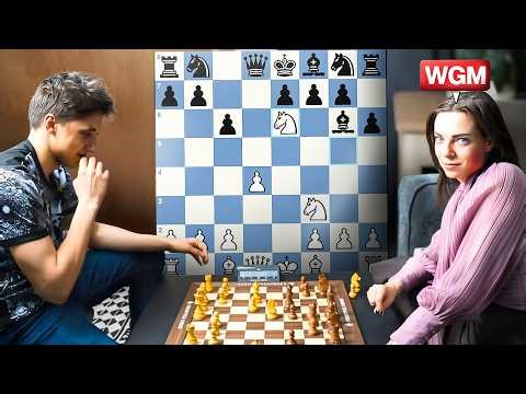 I played Martian Gambit vs. Dina Belenkaya!