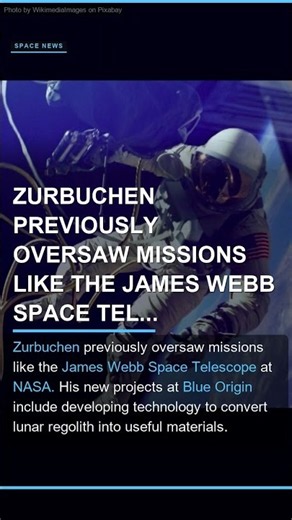 Blue Origin Hires Former NASA Science Chief Thomas Zurbuchen